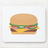 Cheeseburger Muismat (Voorkant)