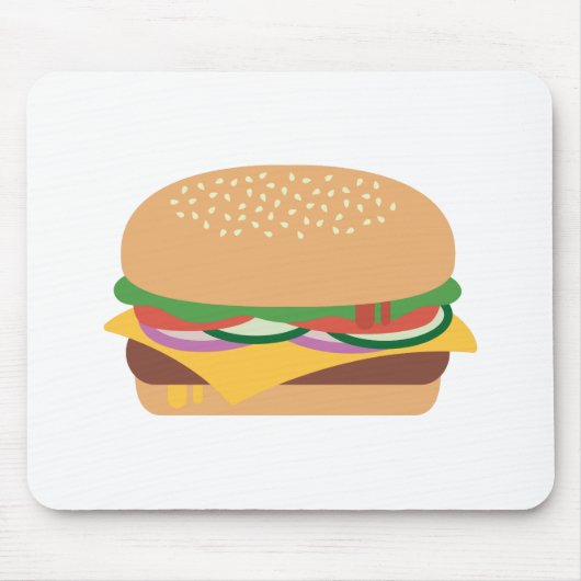 Cheeseburger Muismat (Voorkant)