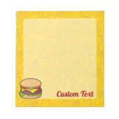 Cheeseburger Notitieblok (Voorkant)