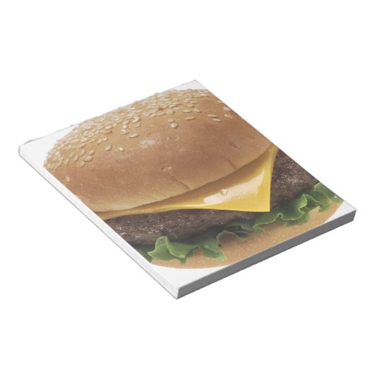 Cheeseburger Notitieblok (Schuin)