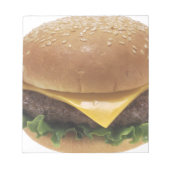 Cheeseburger Notitieblok (Voorkant)
