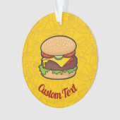 Cheeseburger Ornament (voorkant)