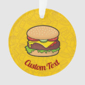Cheeseburger Ornament (voorkant)
