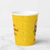 Cheeseburger Paper Cups Papieren Bekers (Rechts)