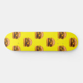 Cheeseburger Persoonlijk Skateboard (Horizontaal)