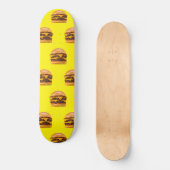 Cheeseburger Persoonlijk Skateboard (Voorkant)