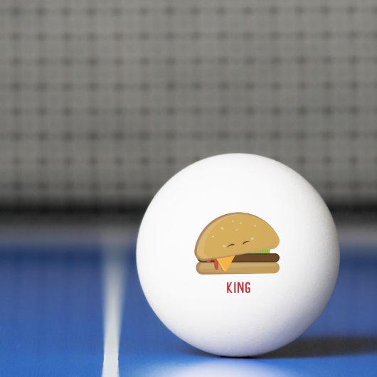 Cheeseburger Pingpongbal (Net)
