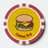 Cheeseburger Poker Chips (Voorkant)