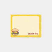 Cheeseburger Post-it® Notes (Voorkant)