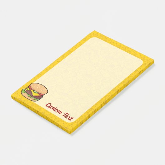 Cheeseburger Post-it® Notes (Schuin)