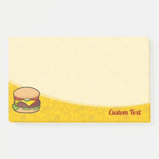 Cheeseburger Post-it® Notes (Voorkant)