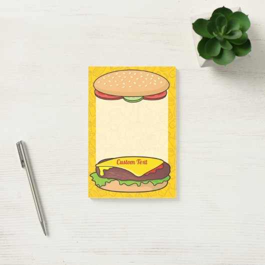 Cheeseburger Post-it® Notes (Kantoor)
