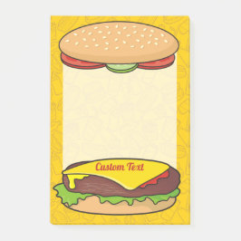 Cheeseburger Post-it® Notes