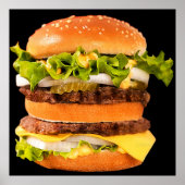 Cheeseburger Poster (Voorkant)