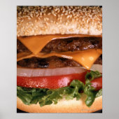 Cheeseburger Poster (Voorkant)