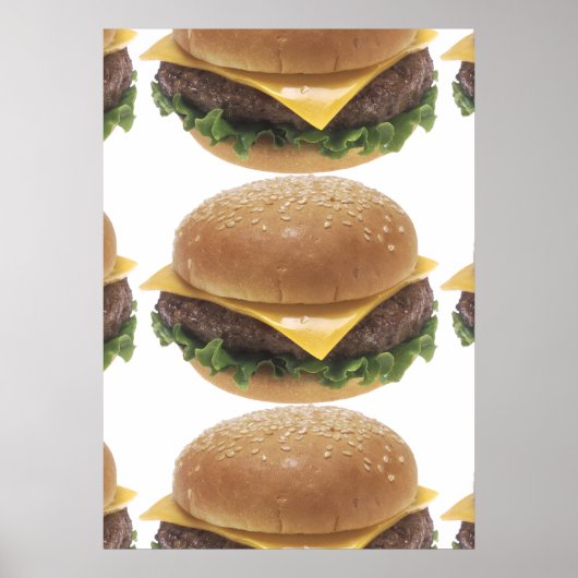 Cheeseburger Poster (Voorkant)