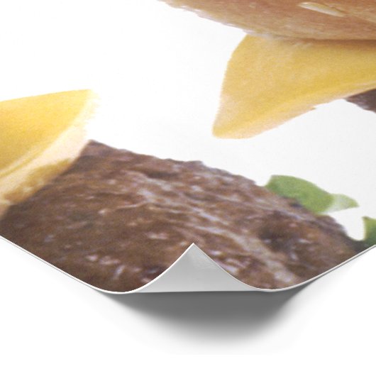 Cheeseburger Poster (Hoek)