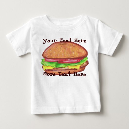 Cheeseburger Shirt (Voorkant)