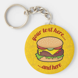 Cheeseburger Sleutelhanger