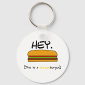 Cheeseburger Sleutelhanger (Voorkant)