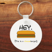 Cheeseburger Sleutelhanger (Voorkant)