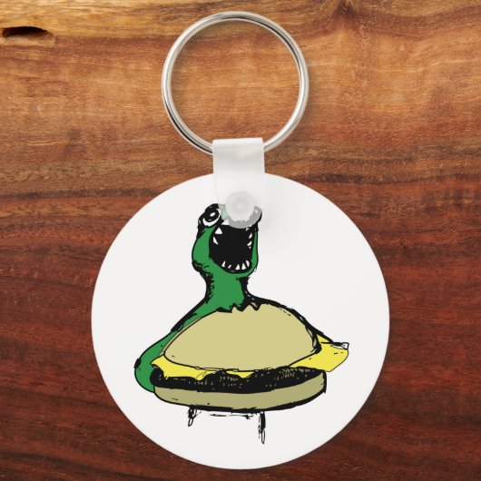 Cheeseburger Sleutelhanger (Voorkant)
