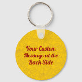 Cheeseburger Sleutelhanger (Achterkant)