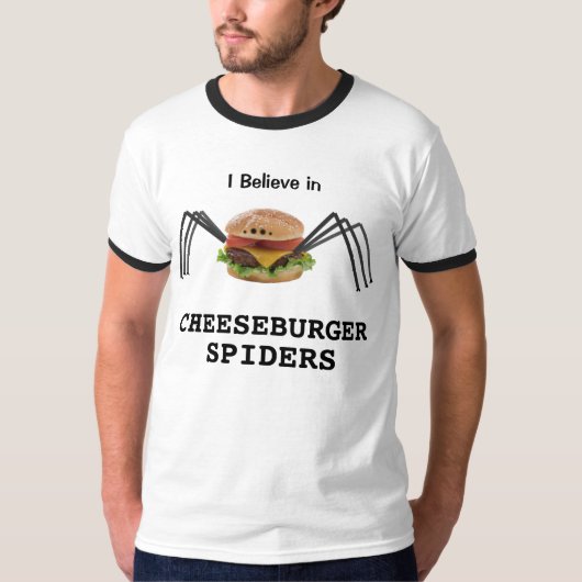 Cheeseburger Spiders T-shirt (Voorkant)