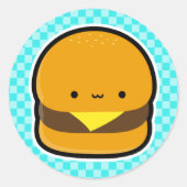 Cheeseburger Stickers (Voorkant)