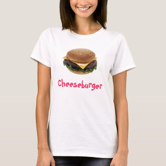 Cheeseburger T-shirt (Voorkant)