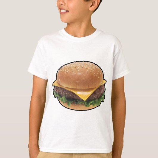 Cheeseburger T-shirt (Voorkant)