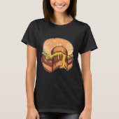 Cheeseburger T-shirt (Voorkant)