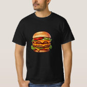 Cheeseburger T-shirt (Voorkant)