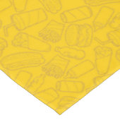 Cheeseburger Tafelkleed (Gekanteld)