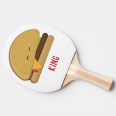 Cheeseburger Tafeltennisbatje (Zijkant)