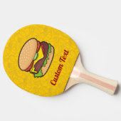 Cheeseburger Tafeltennisbatje (Zijkant)