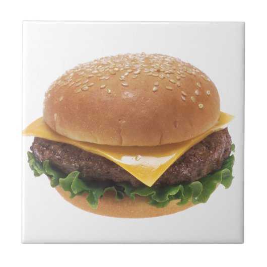 Cheeseburger Tegeltje (Voorkant)