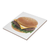 Cheeseburger Tegeltje (Zijkant)