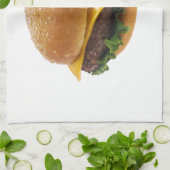 Cheeseburger Theedoek (Gevouwen)
