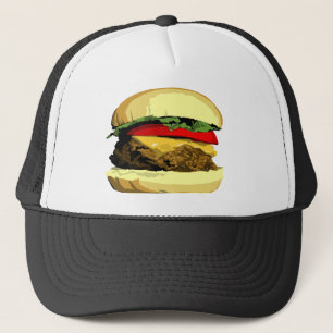 Cheeseburger Trucker Pet