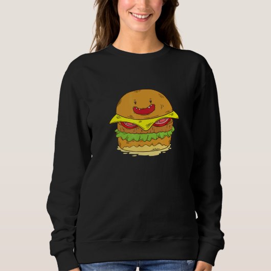 Cheeseburger Trui (Voorkant)
