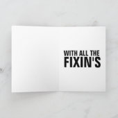 CHEESEBURGER VERJAARDAG WENSKAARTEN KAART (Binnen)