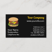 Cheeseburger Visitekaartje (Voorkant)