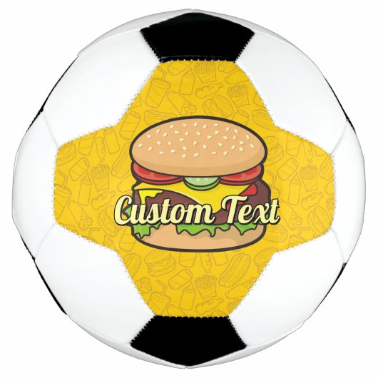 Cheeseburger Voetbal (Voorkant)