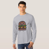 Cheeseburger vriend t-shirt (Voorkant volledig)