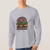 Cheeseburger vriend t-shirt (Voorkant)