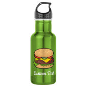 Cheeseburger waterfles (Voorkant)