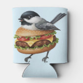 cheeseburgerbird blikjeskoeler (Achterkant)