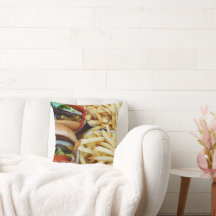 Cheeseburgers en kersen