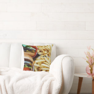 Cheeseburgers en kersen kussen